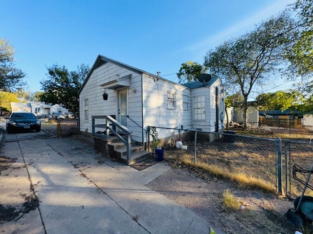 view of bungalow-style house