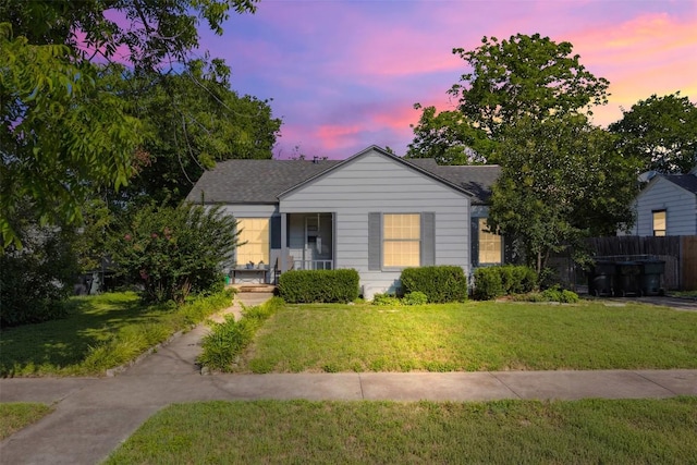 1514 S 13th St, Temple, TX 76504 - view of front facade with roof with shingles and a porch