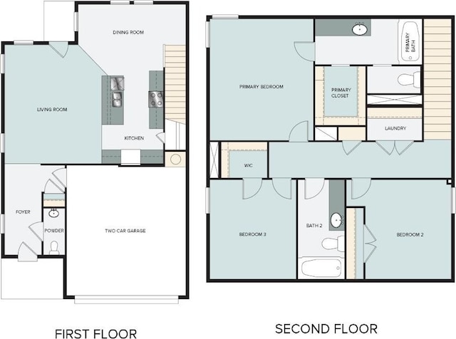 160 Lavender Ln, Elgin, TX 78621 - property floor plan