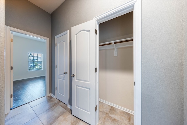 view of closet