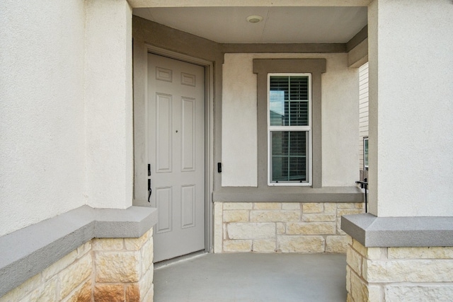 view of property entrance