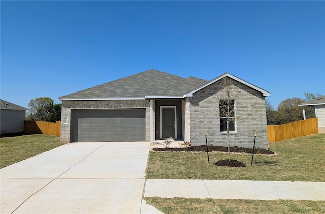 903 Bobby Lou Ln, Copperas Cove, TX 76522 - single story home featuring a garage, concrete driveway, and brick siding