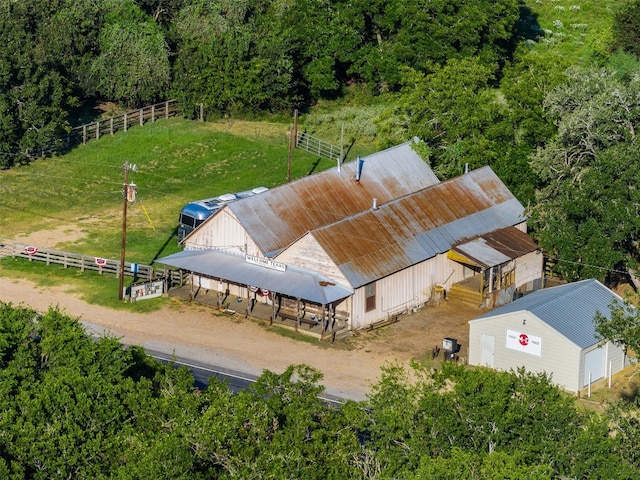 aerial view