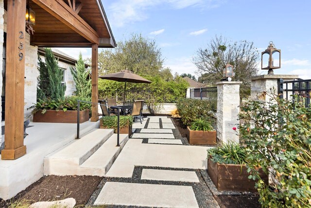 view of patio / terrace