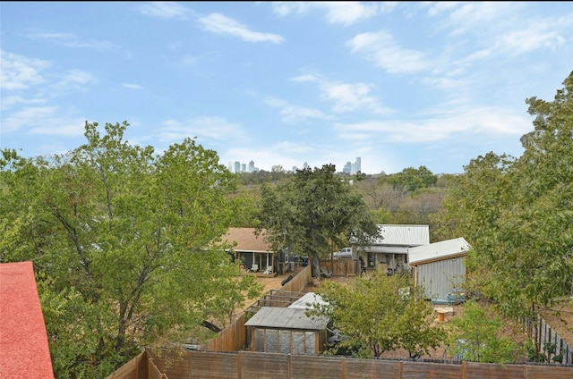 exterior space featuring a deck