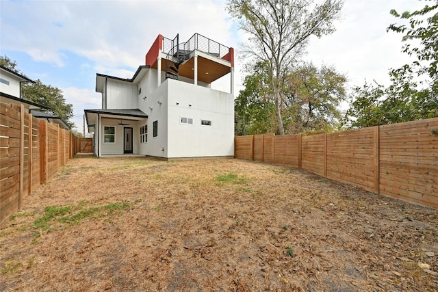 view of rear view of house