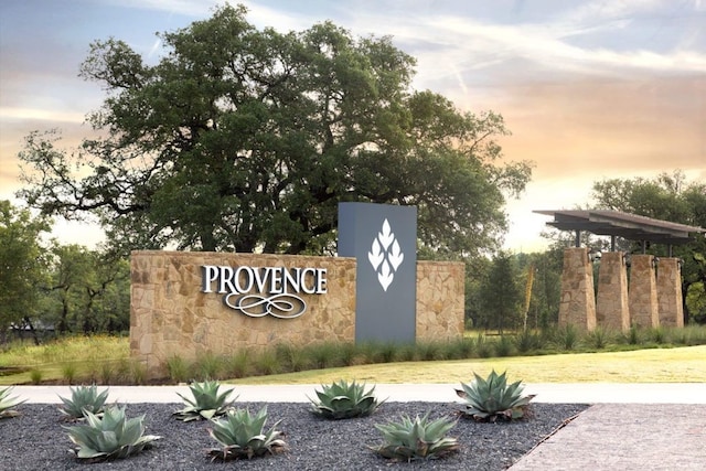 7701 Becasseau Dr, Austin, TX 78738 - view of community / neighborhood sign