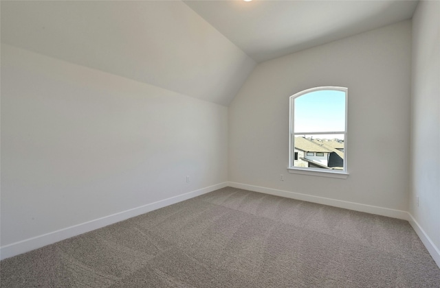 7701 Becasseau Dr, Austin, TX 78738 - bonus room with vaulted ceiling and carpet floors