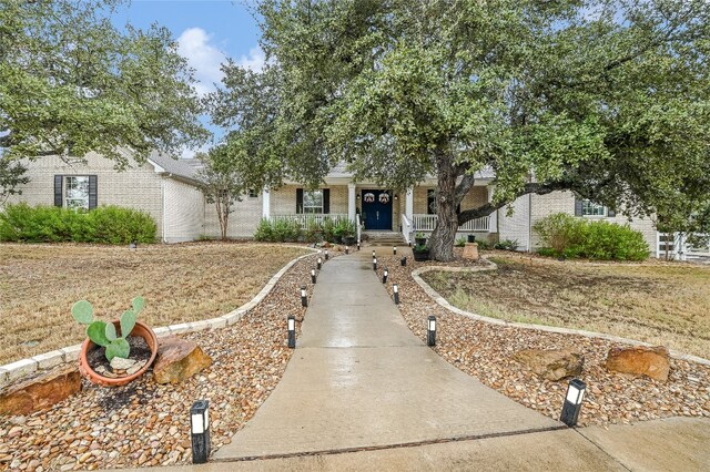 view of front of house