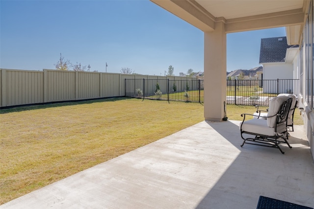 exterior space with a patio area