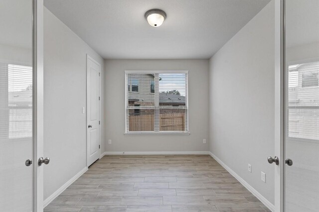 132 Scenic Hills Cir, Georgetown, TX 78628 - spare room featuring light wood-style flooring and baseboards