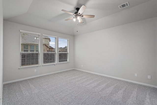 132 Scenic Hills Cir, Georgetown, TX 78628 - carpeted spare room featuring a ceiling fan and baseboards
