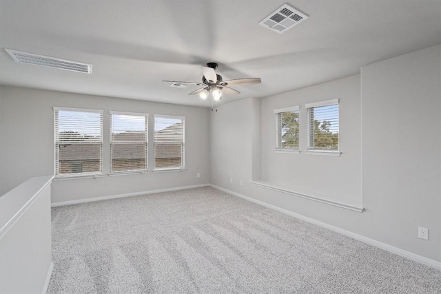 132 Scenic Hills Cir, Georgetown, TX 78628 - carpeted spare room with ceiling fan and baseboards