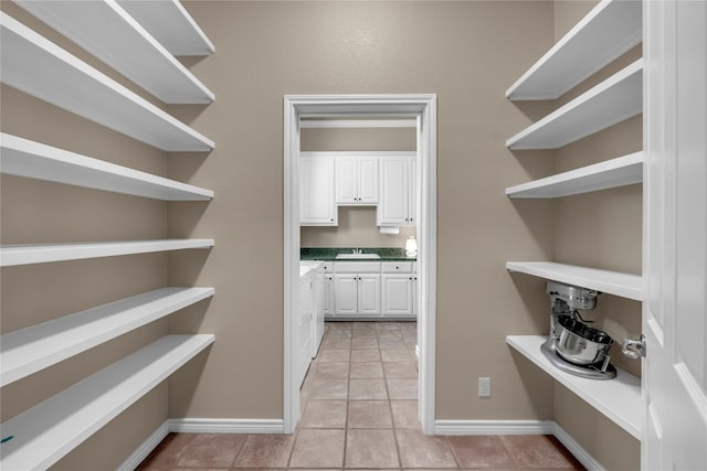 pantry featuring sink