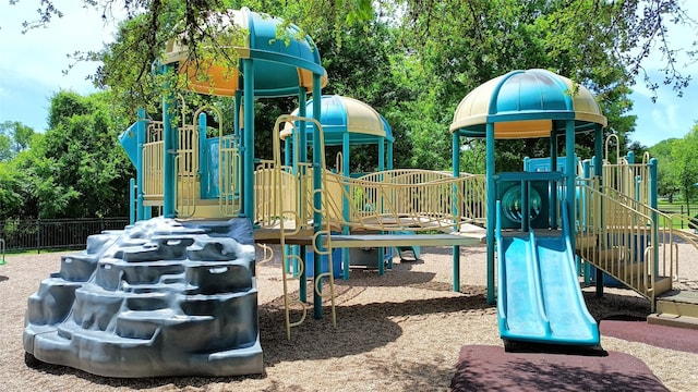 view of play area