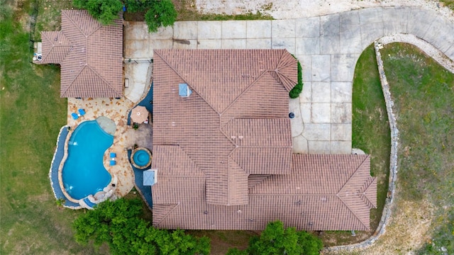 4609 Boxwood Bnd, Lago Vista, TX 78645 - drone / aerial view of a pool