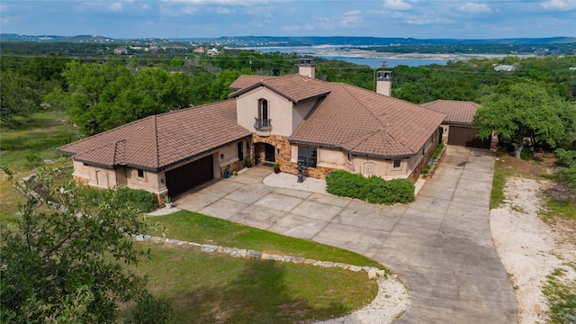 4609 Boxwood Bnd, Lago Vista, TX 78645 - view from above of property featuring a large body of water