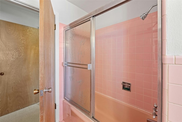 1311 Ridgehaven Dr, Austin, TX 78723 - bathroom with shower / bath combination with glass door