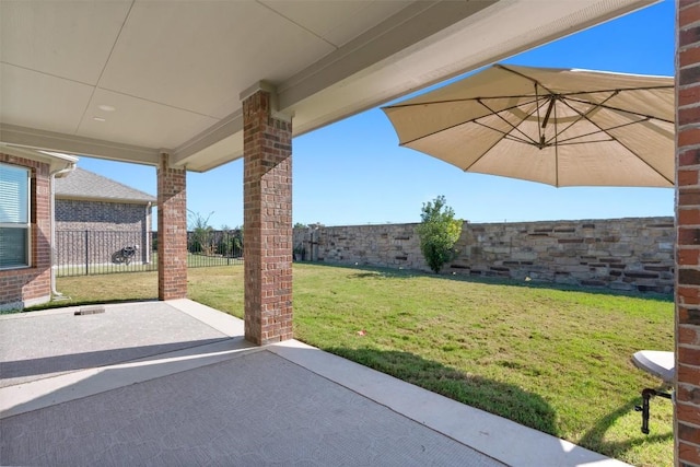 view of patio / terrace