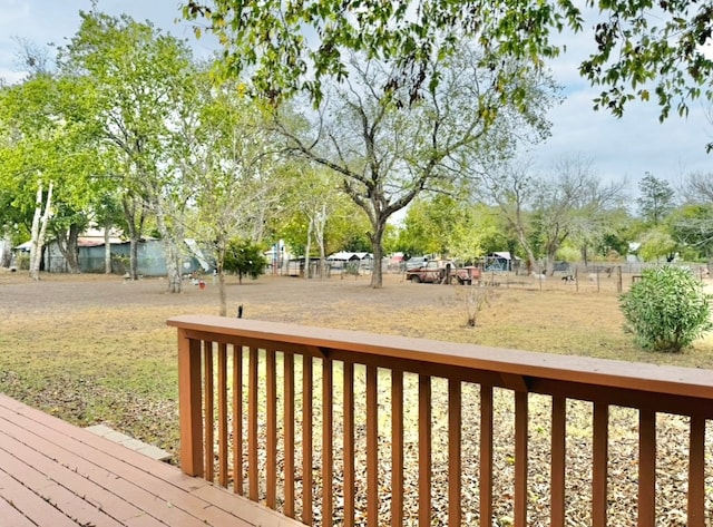 view of deck