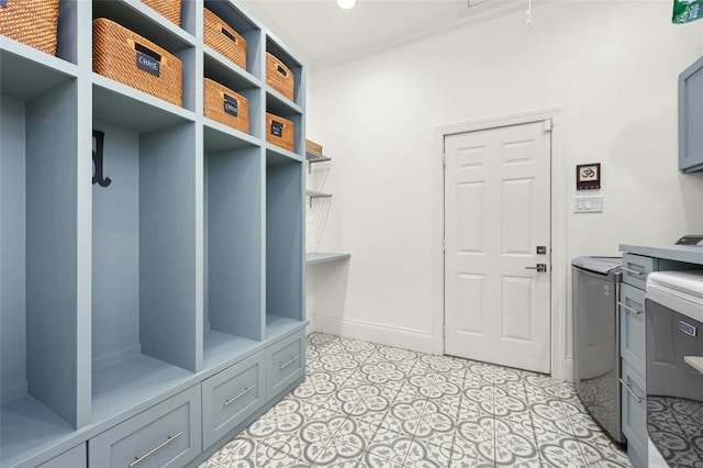 view of mudroom