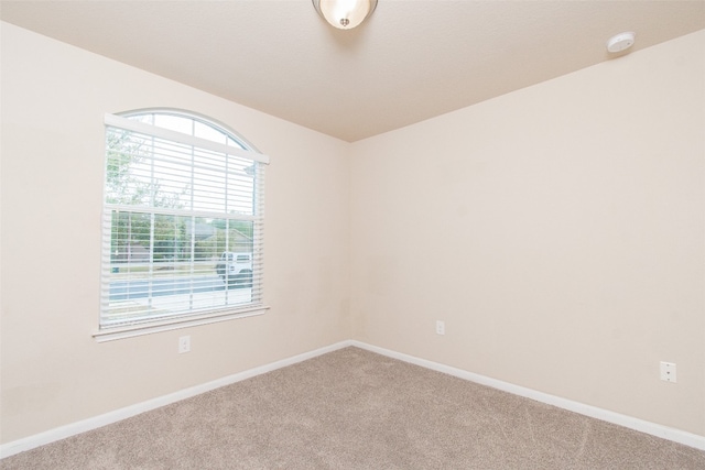 empty room with carpet floors