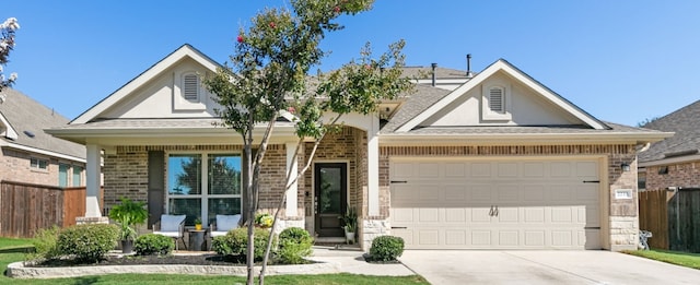 ranch-style house with a garage