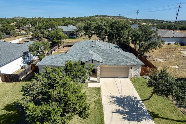 4303 Lindberg Ln, Lago Vista, TX 78645 - view from above of property
