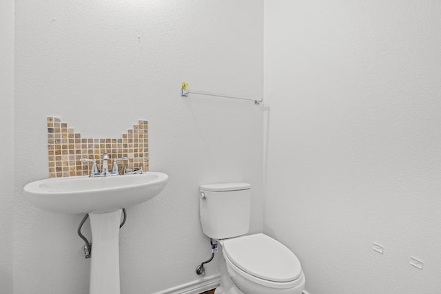 bathroom with toilet