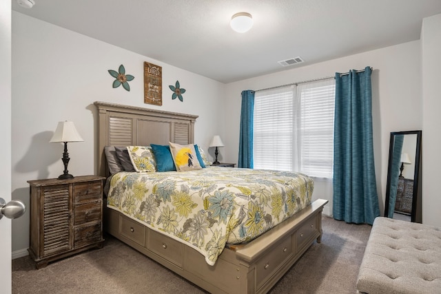 bedroom with carpet flooring