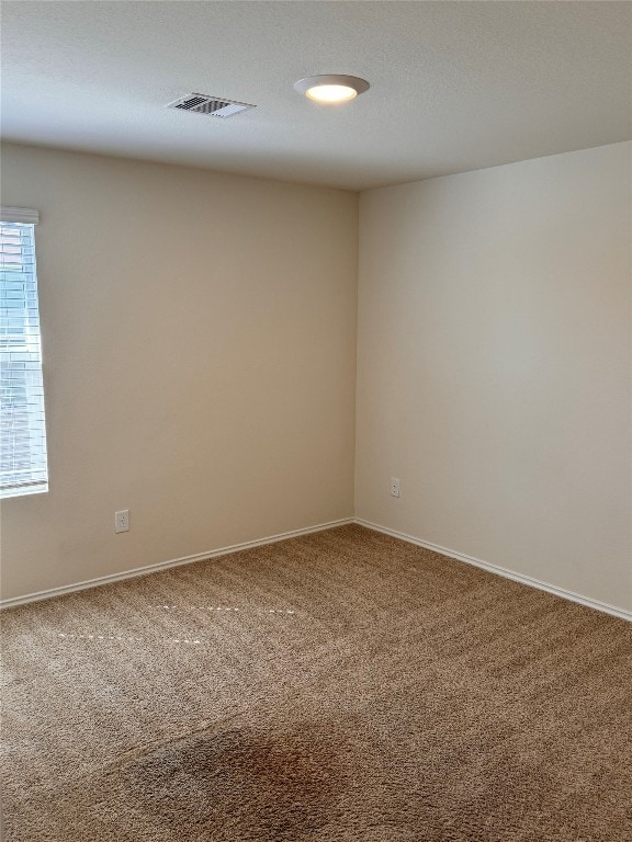 empty room featuring carpet floors