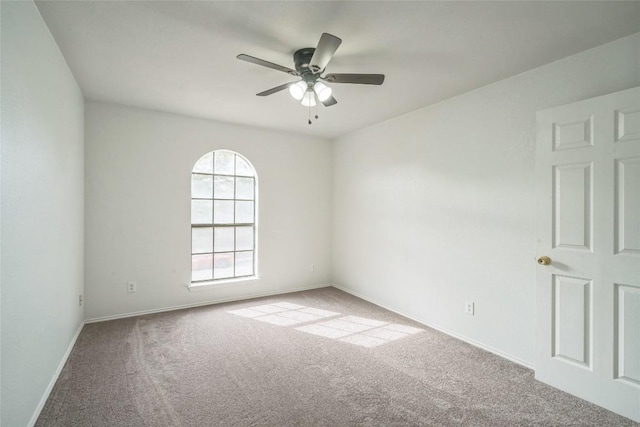 910 Crieff Cross Dr, Pflugerville, TX 78660 - carpeted empty room with a ceiling fan and baseboards