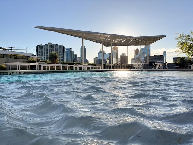 800 Embassy Dr Unit 530, Austin, TX 78702 - view of pool with a skyline view