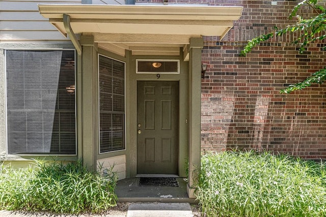 2000 Cullen Ave Unit 9, Austin, TX 78757 - view of exterior entry with brick siding