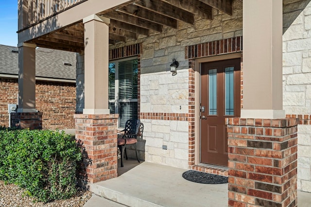 view of property entrance