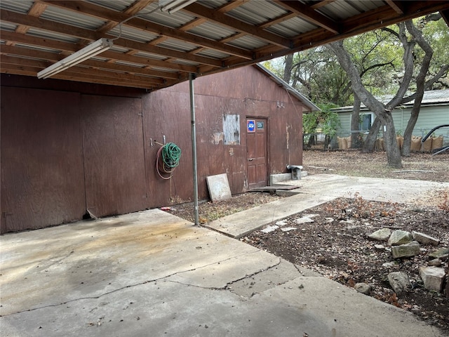 view of patio