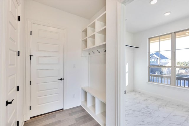 view of mudroom