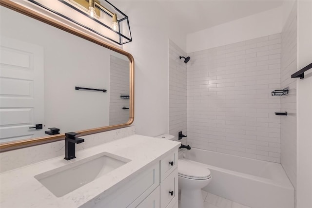 407 Meadowlark St, Austin, TX 78734 - full bathroom featuring vanity and bathing tub / shower combination