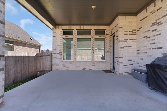 view of patio / terrace with grilling area