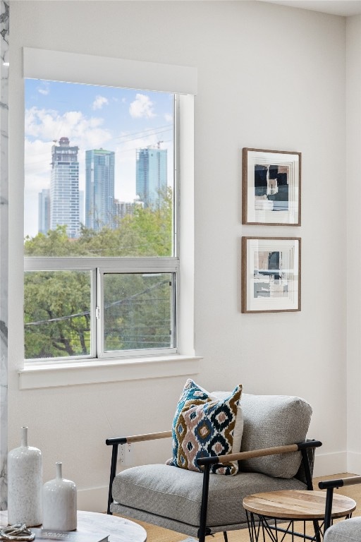 view of sitting room