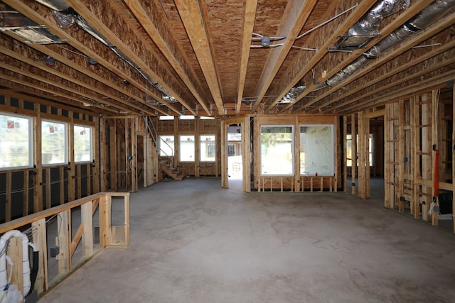 miscellaneous room featuring concrete floors