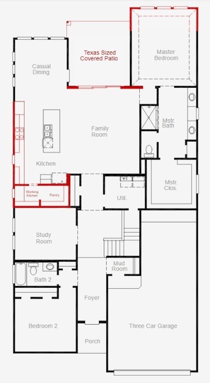 1515 Cardinal Ln, Round Rock, TX 78681 - home floor plan