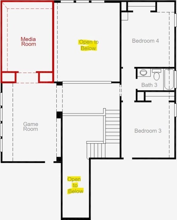 1515 Cardinal Ln, Round Rock, TX 78681 - floor plan / room layout
