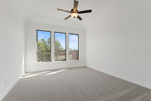 1515 Cardinal Ln, Round Rock, TX 78681 - unfurnished room featuring carpet floors, a ceiling fan, and baseboards
