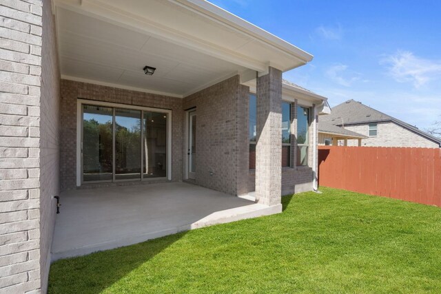 1515 Cardinal Ln, Round Rock, TX 78681 - view of yard featuring a patio area