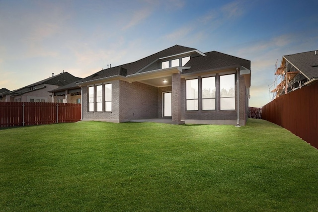 1515 Cardinal Ln, Round Rock, TX 78681 - back of property featuring brick siding