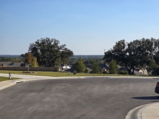 view of road