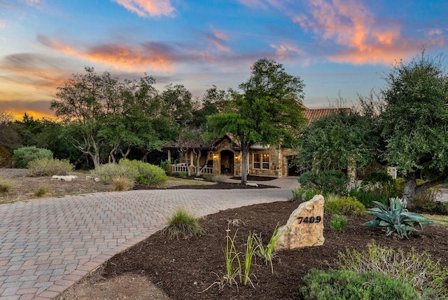 7409 Lantern View Dr, Jonestown, TX 78645 - view of property hidden behind natural elements