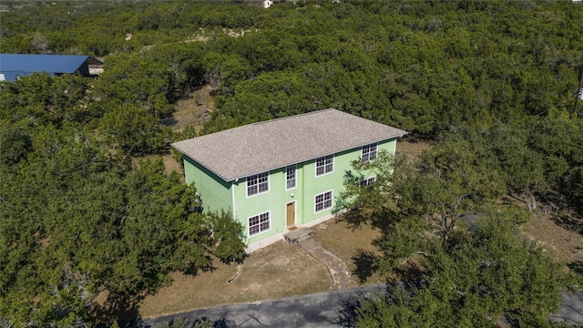 8302 N Madrone Trl, Austin, TX 78737 - view of subject property with a forest