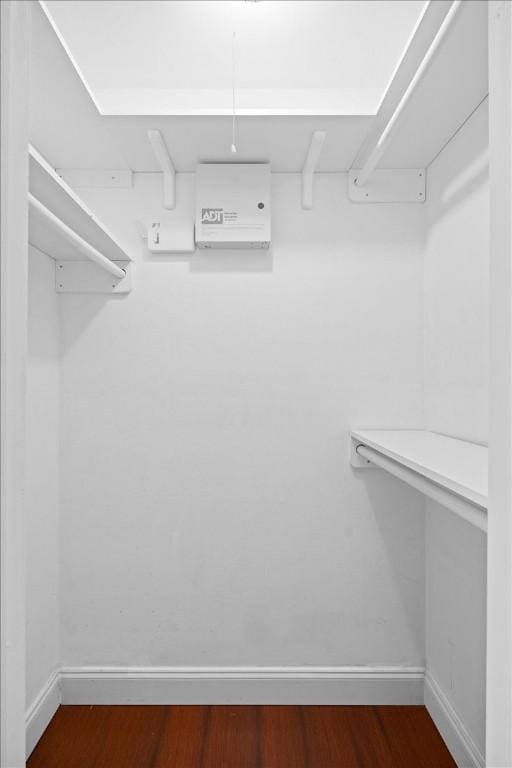 2803 Nordham Dr, Austin, TX 78745 - spacious closet with wood finished floors